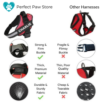 ALURA™  -  PERSONALIZED NO PULL DOG HARNESS