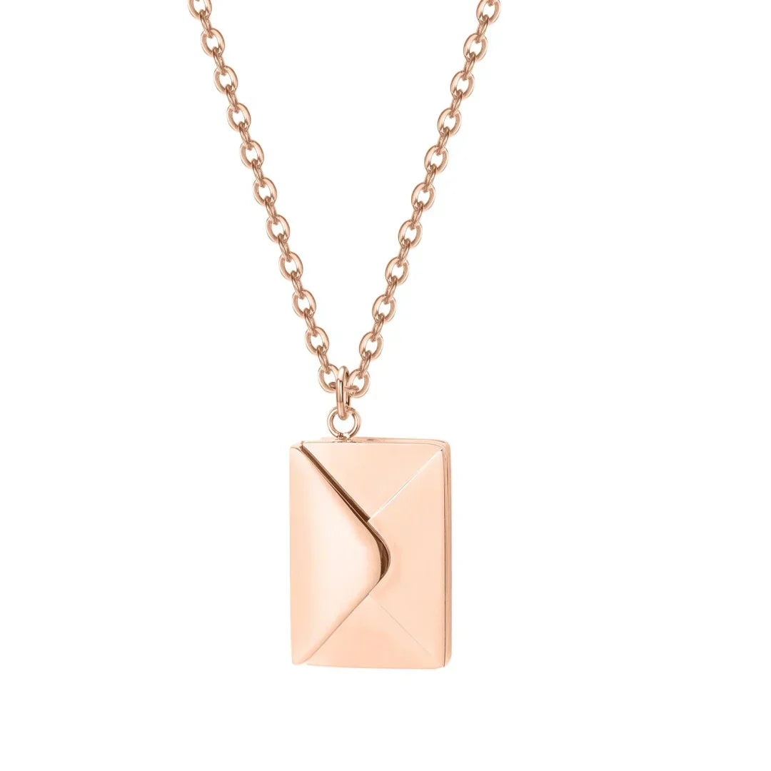 ALURA™  - ENVELOPE LOVE LETTER NECKLACE